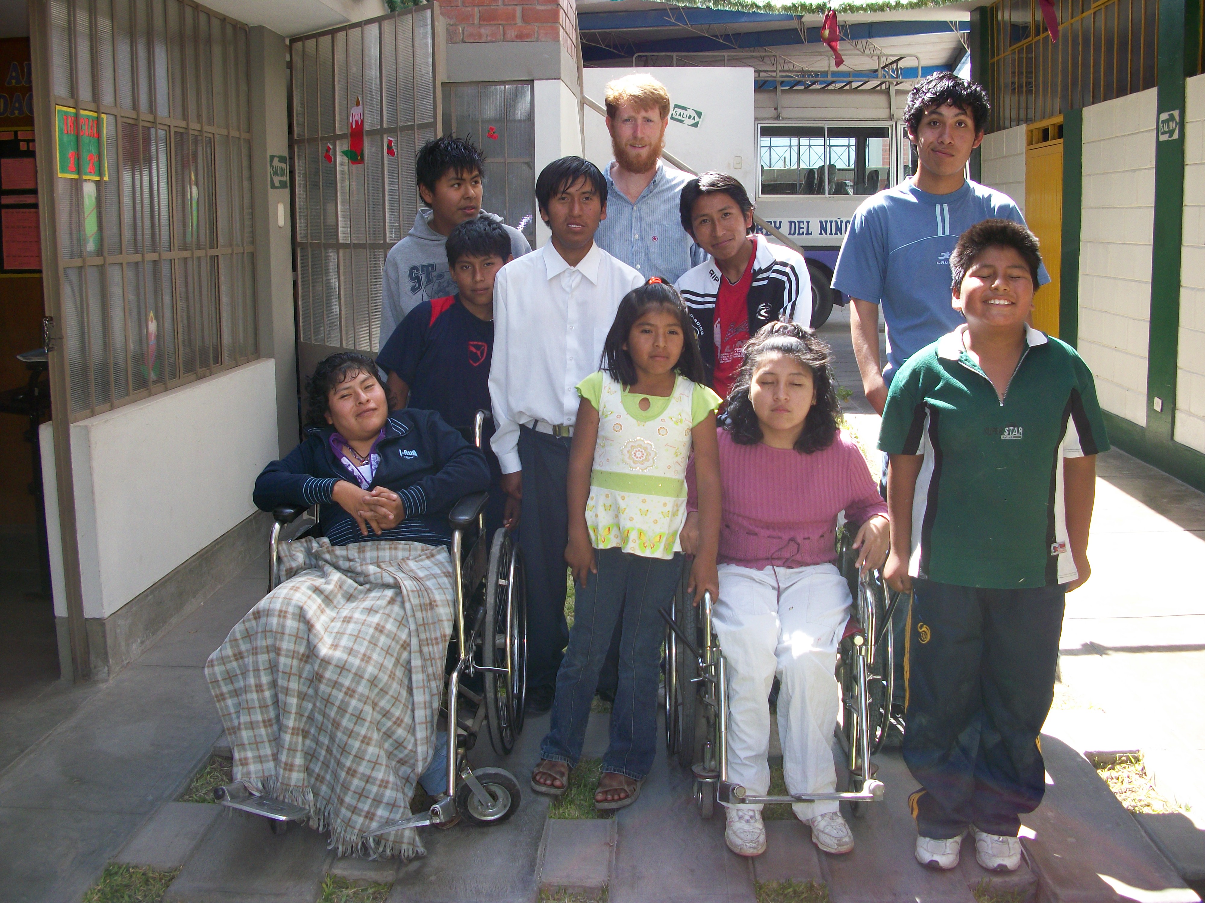 enfant handicapé pérou sems international volontariat